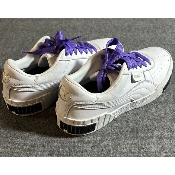 Puma Women’s Cali Bold 370811-01 White Casual Shoes Sneakers Size M9 (men’s 7.5) - Picture 8 of 13